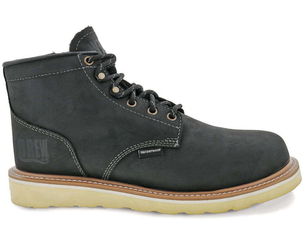 Drew Men\'s Burbank Boot Black Leather - EEEEEE Drew Burbank Men main image 4