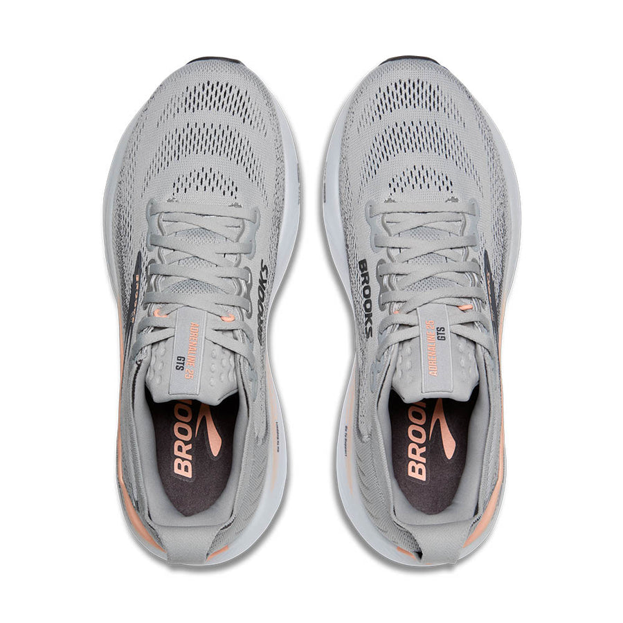 Brooks  Adrenaline GTS 25 Grey/Blkpearl/Coral