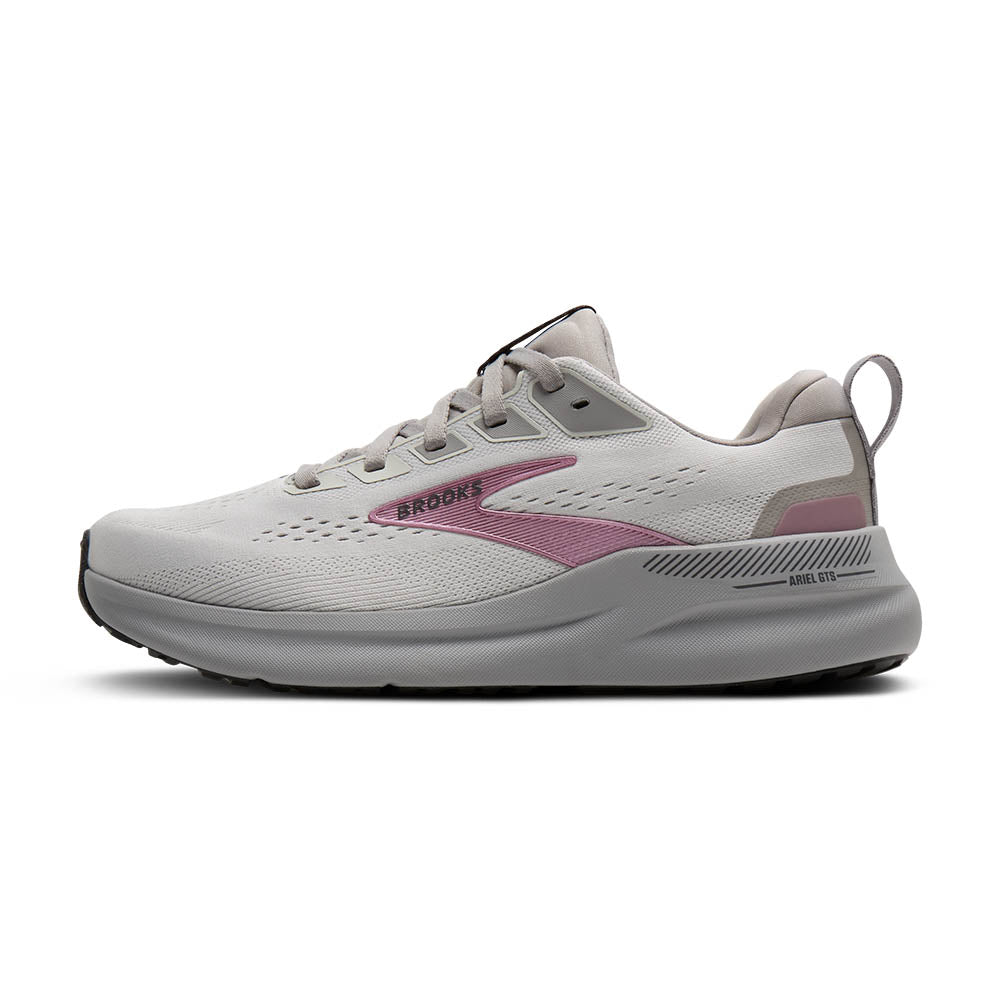 Brooks Ariel GTS 26 Oyster Mushroom/Alloy/Pink