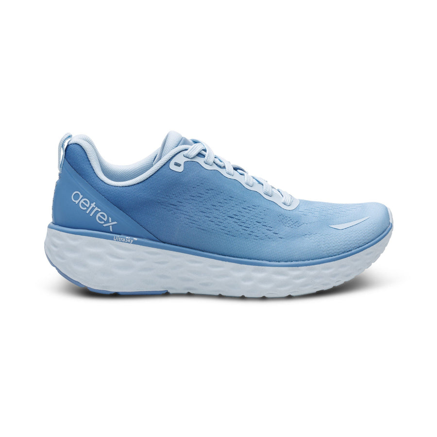 Aetrex Danika Arch Support Sneakers Sky Blue