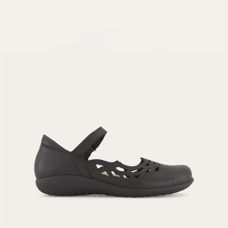 Naot Agathis Soft Black Leather