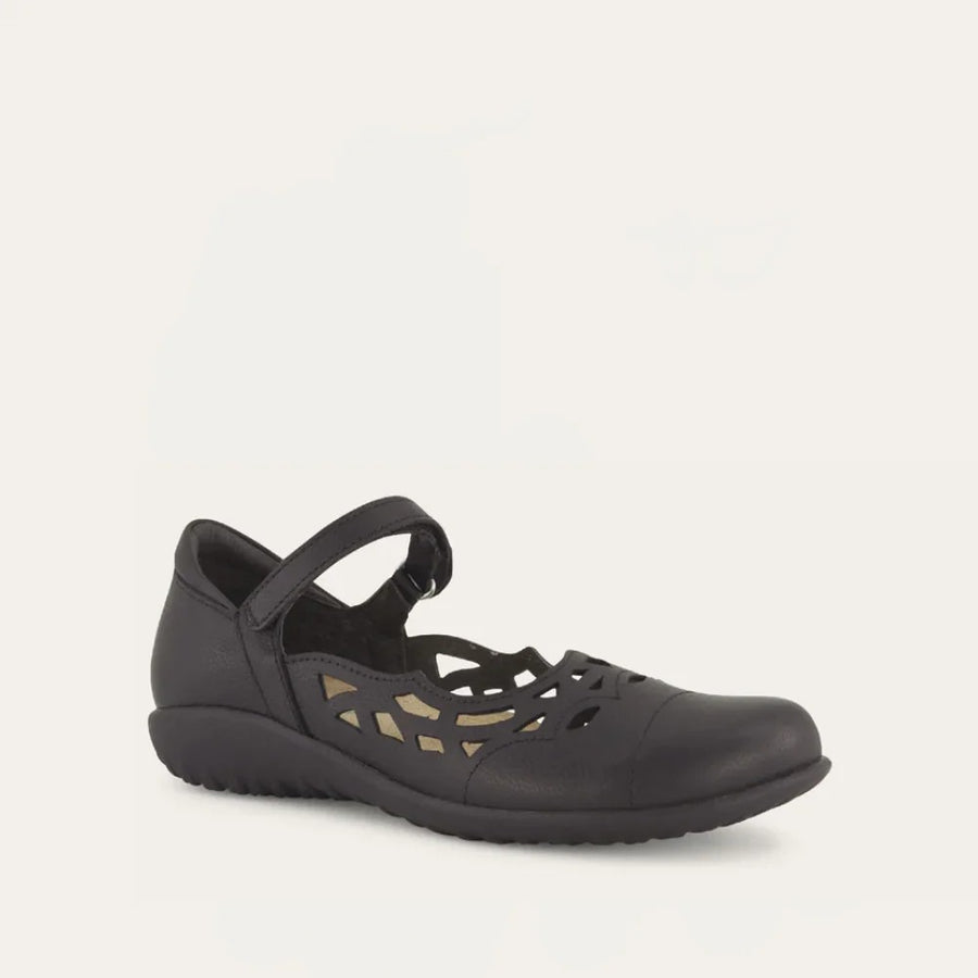 Naot Agathis Soft Black Leather