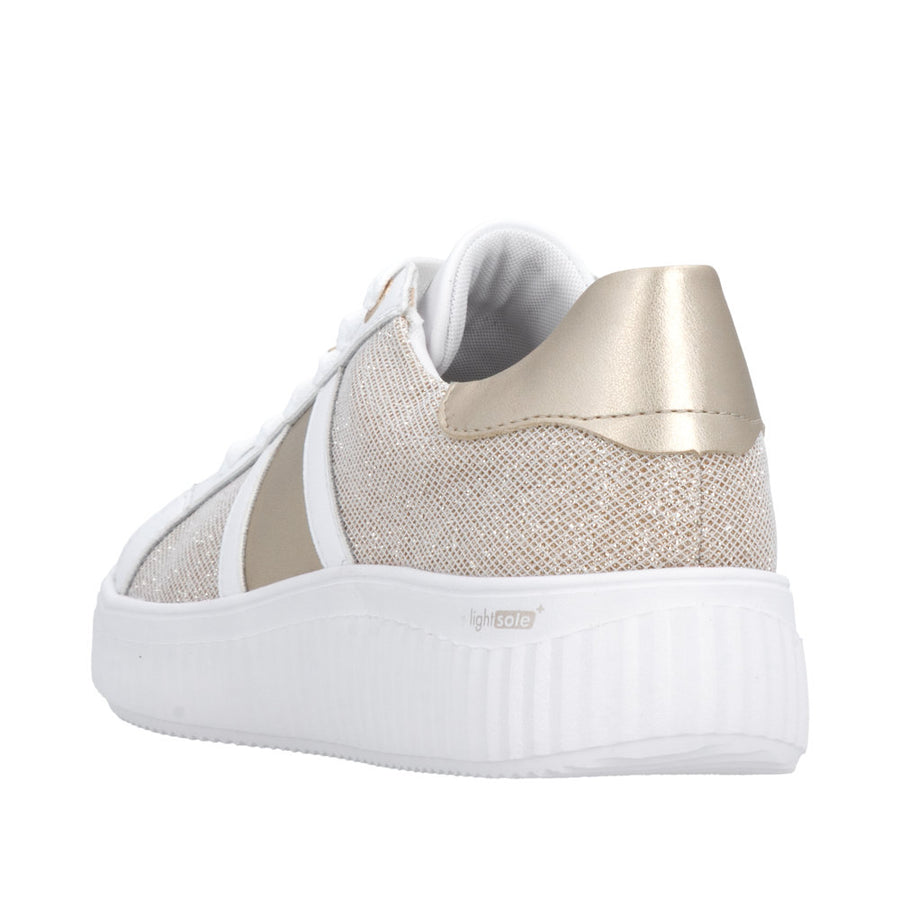 Remonte Levke 01 (D3E01-90) Weiss/Weiss-Gold/PaleGold