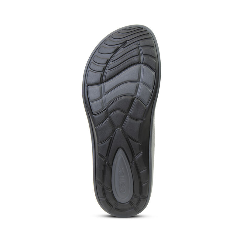 Aetrex Maui Charcoal - Men's