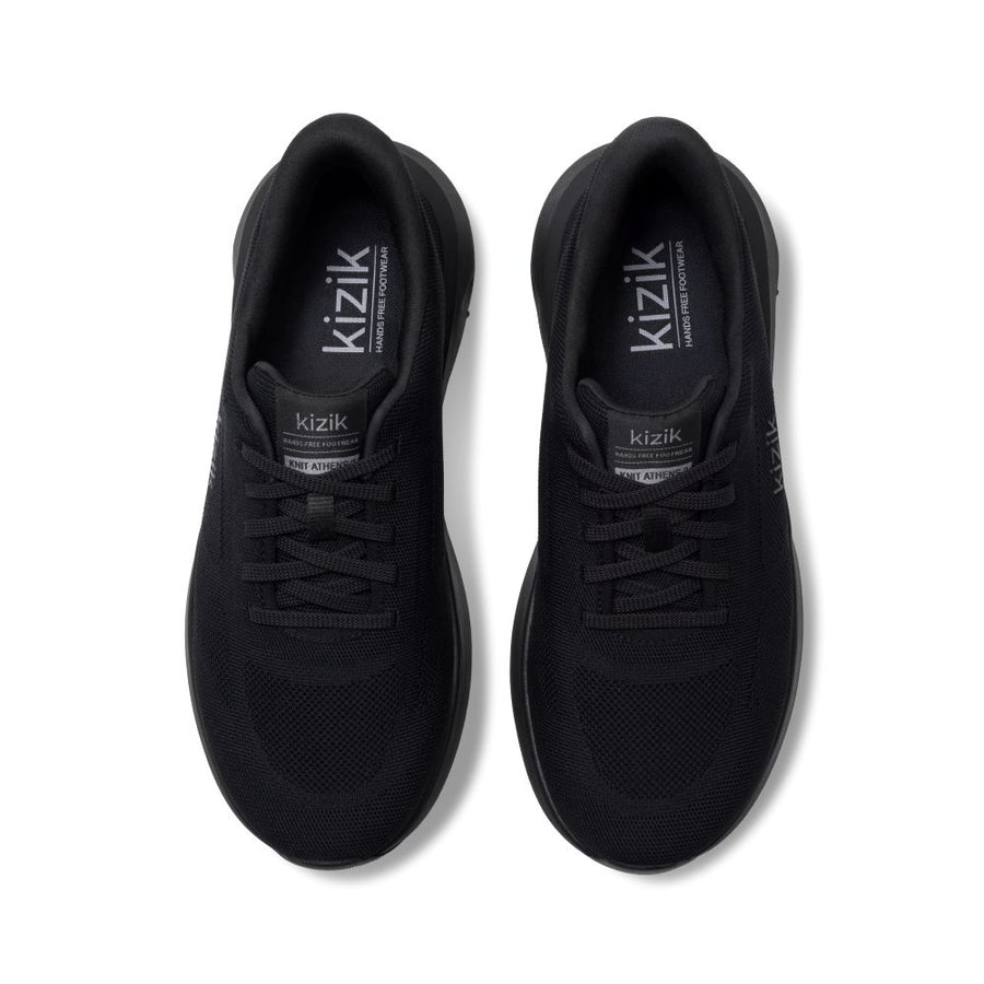 Kizik Men's Athens 2 Knit Blackout