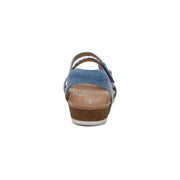 Aetrex Jillian Quarter Strap Denim