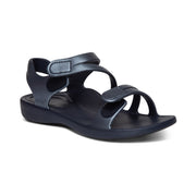 Aetrex Jillian Sport Navy - Women's