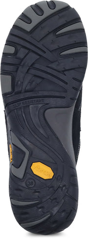 Dansko Paisley Black/Black Suede