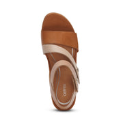 Aetrex Madelyn Wedge Ginger Multi