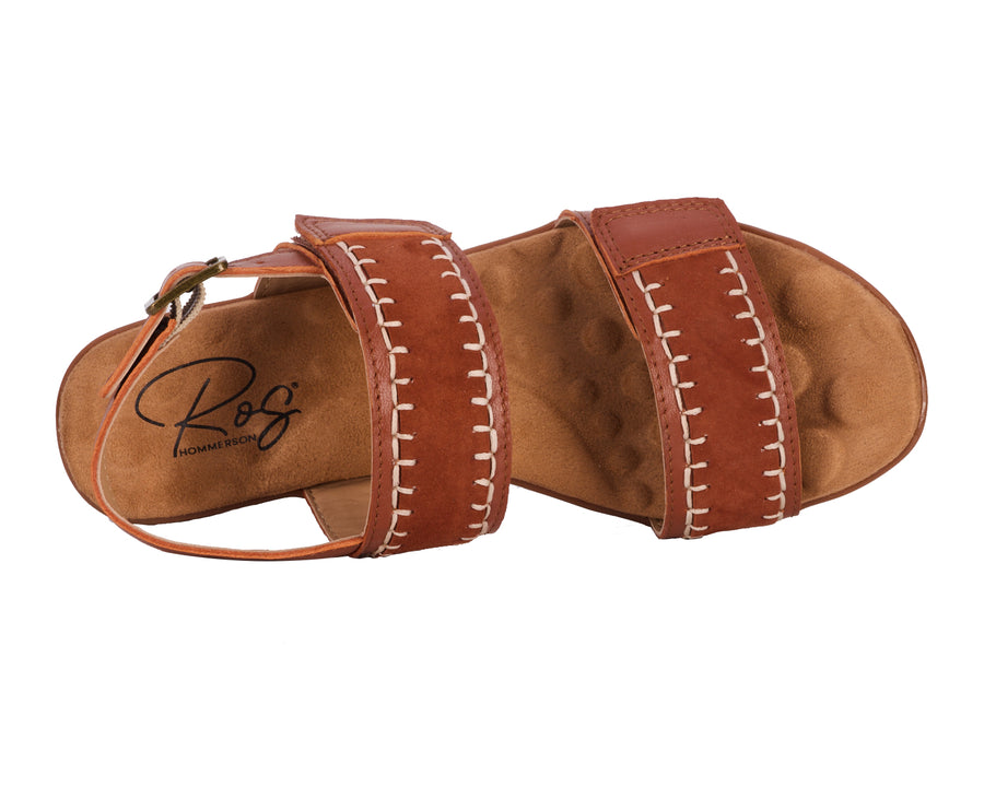 Ros Hommerson Kateri Luggage Ginger Leather (MSRP $120)