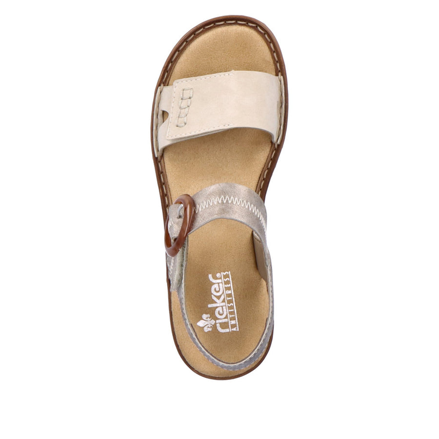 Rieker Regina Z3 Cliff/Perle (608Z3-60) (MSRP $115)