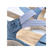 Rieker Franja 70 (64870-14) Royal /Jeans-Weiss