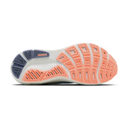 Brooks Women's Ghost 18  Star White/Cyber Peach/Grey