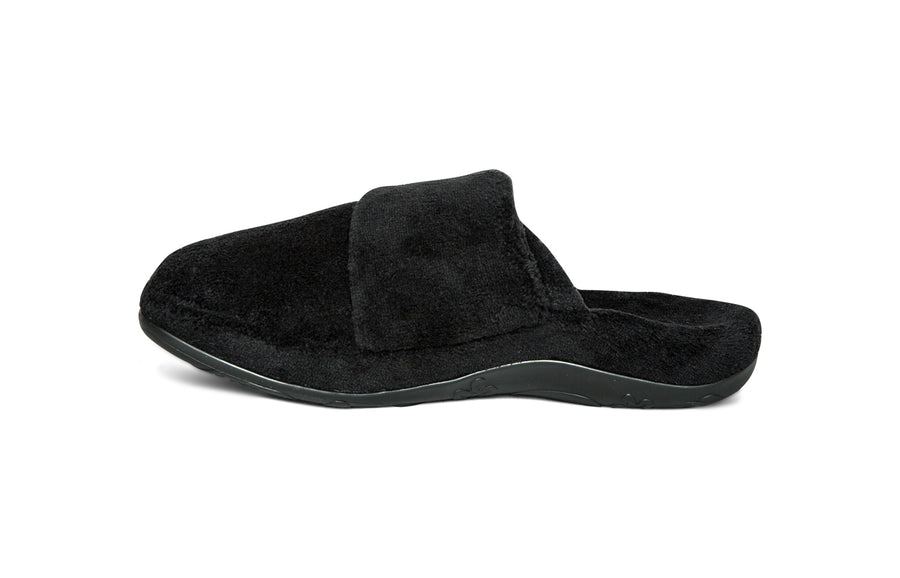 Aetrex Mandy Closed Toe Slipper Black