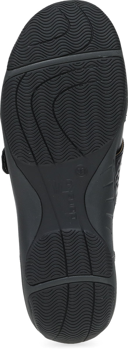 Dansko Sallie Waxy Burnished Black