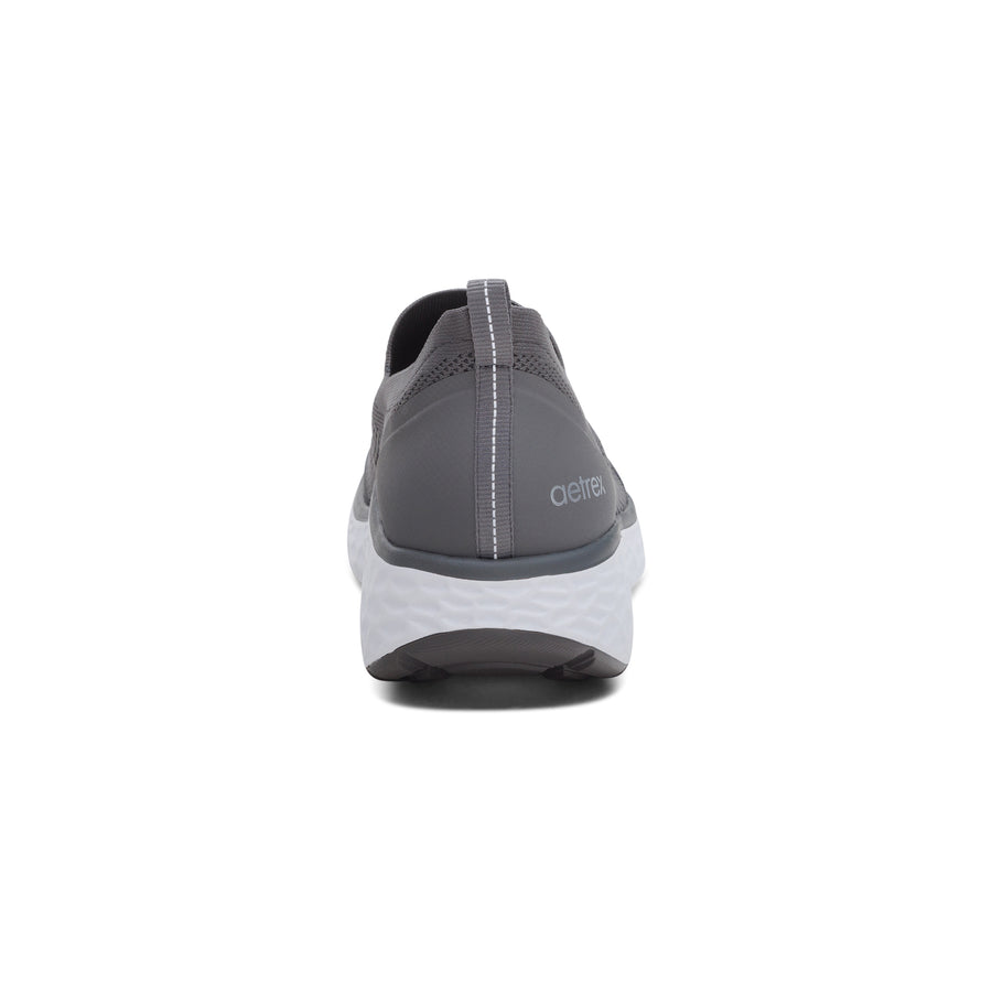 Aetrex Dash Slip On Grey