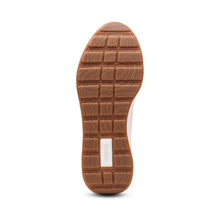 Aetrex Miles Lace Up Tan
