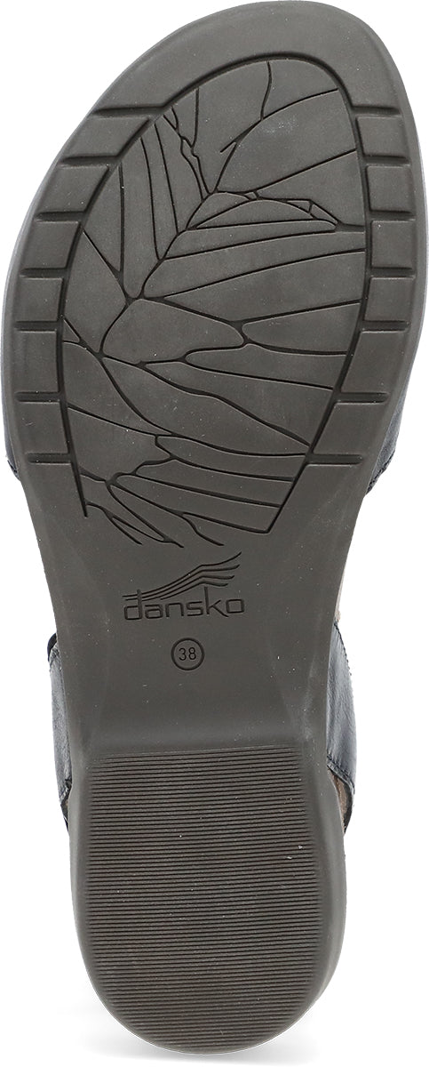 Dansko Rowan Black Waxy Burnished