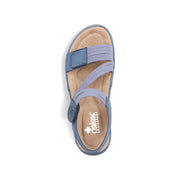 Rieker Franja 70 (64870-14) Royal /Jeans-Weiss