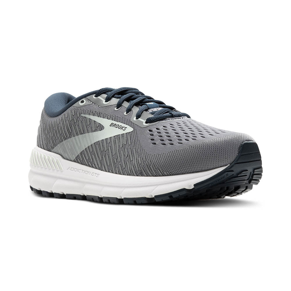 Brooks Women's Addiction GTS 15 Grey/Navy/Aqua