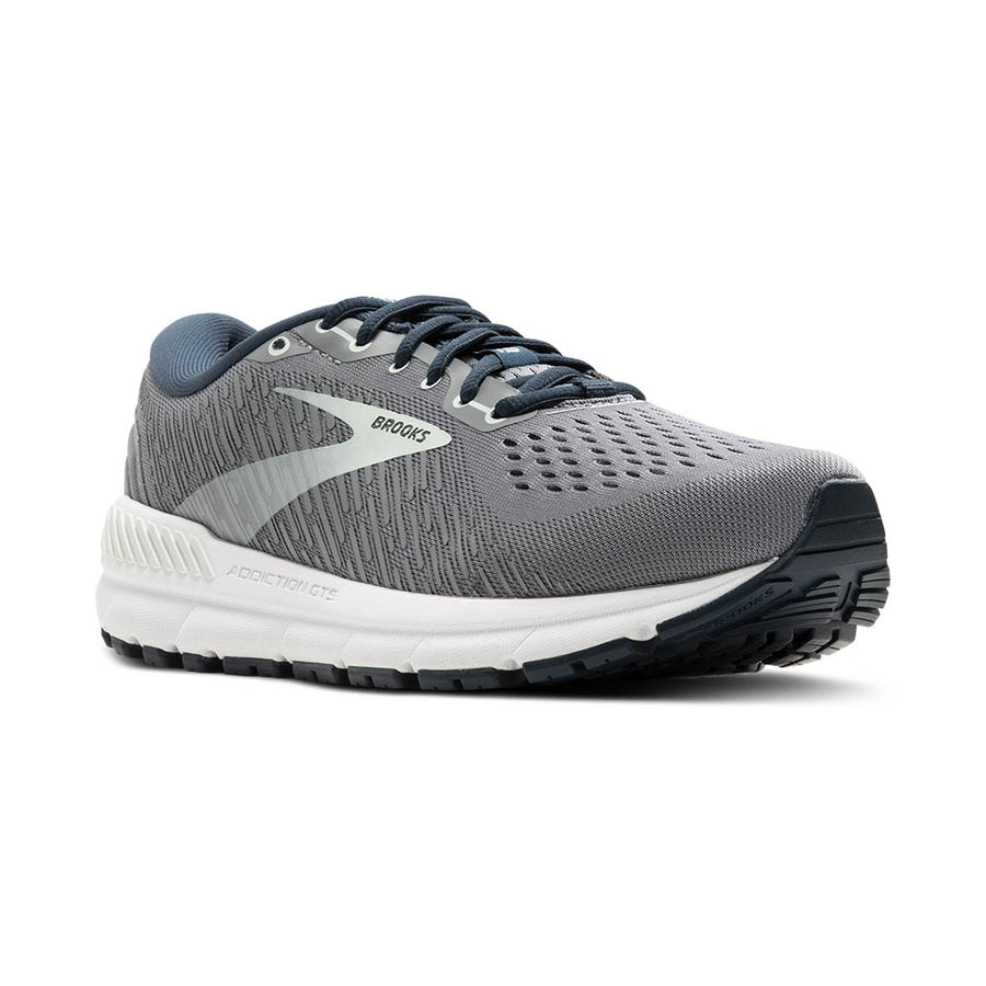 Brooks Women's Addiction GTS 15 Grey/Navy/Aqua