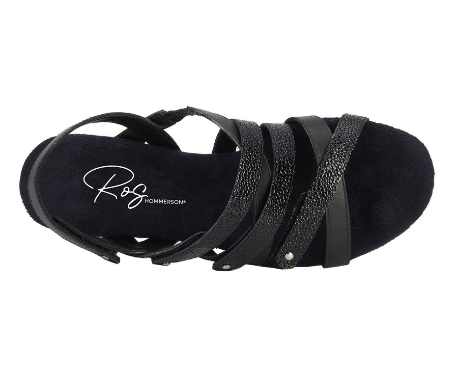 Ros Hommerson Breeze Black Patent Pebble