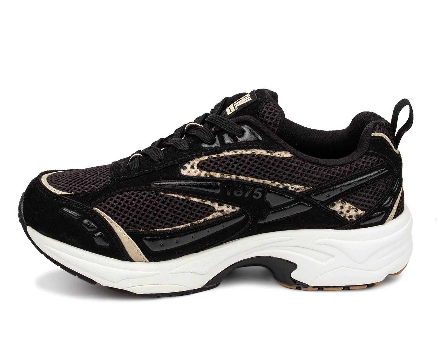 Drew Women's Fiona Black Leopard Combo