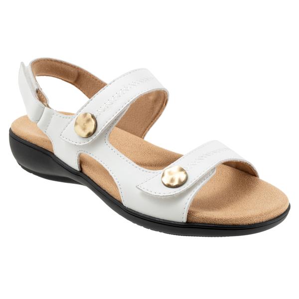 Trotters Romi Stitch White