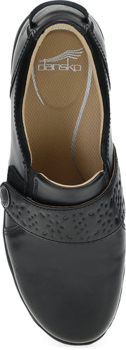Dansko Sallie Waxy Burnished Black