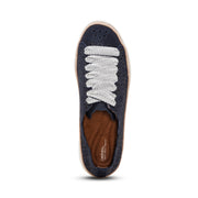 Aetrex Women's Charlotte Navy Velvet -CA726