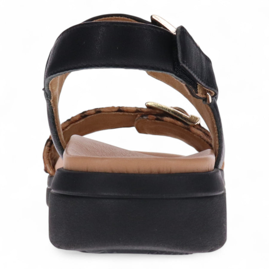 Mia Vita Bettina Black Leopard