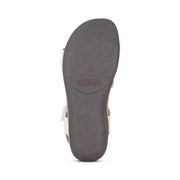 Aetrex Jess Quarter Strap White