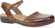 Dansko Rowan Tan Waxy Burnished