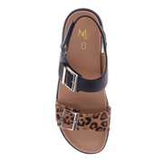 Mia Vita Bettina Black Leopard