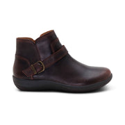 Aetrex Leah Buckle Bootie Cordovan