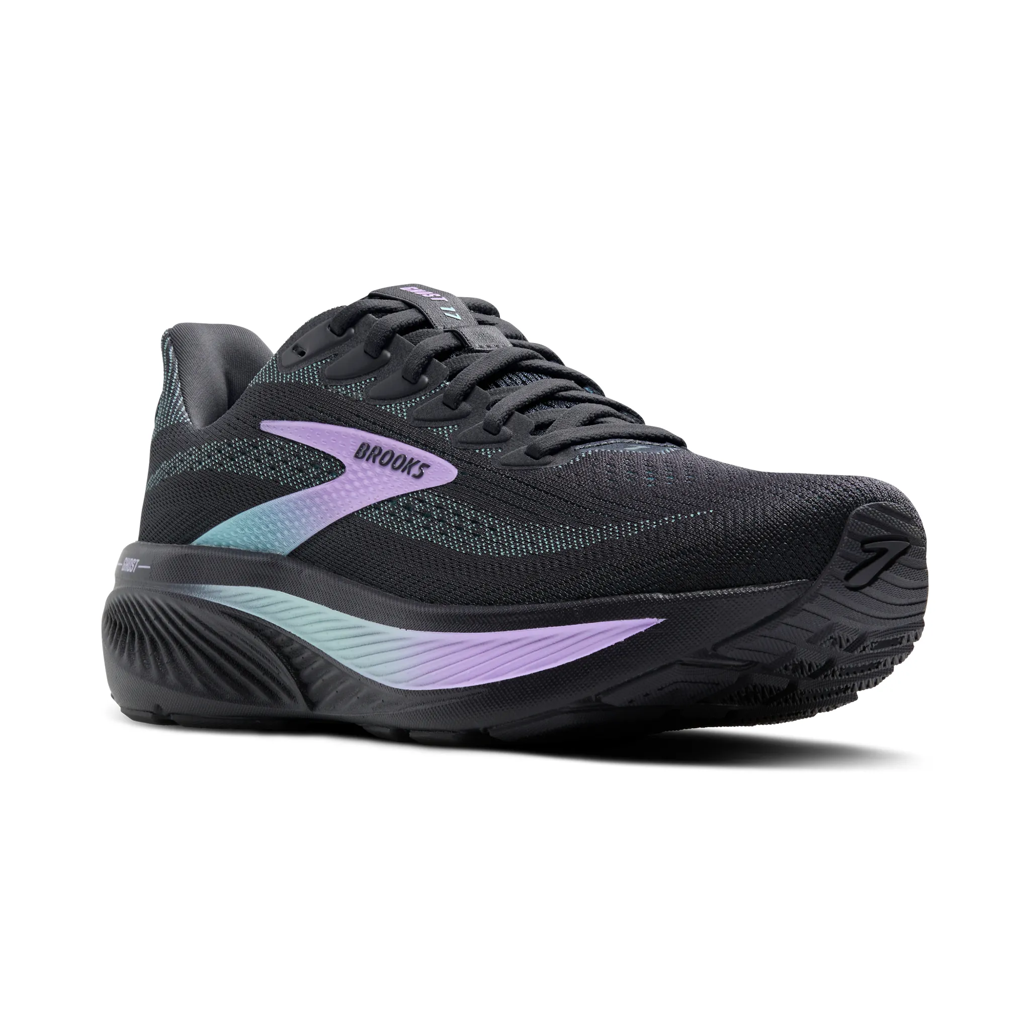 Brooks Ghost 17 Grey/Clearwater/Purple