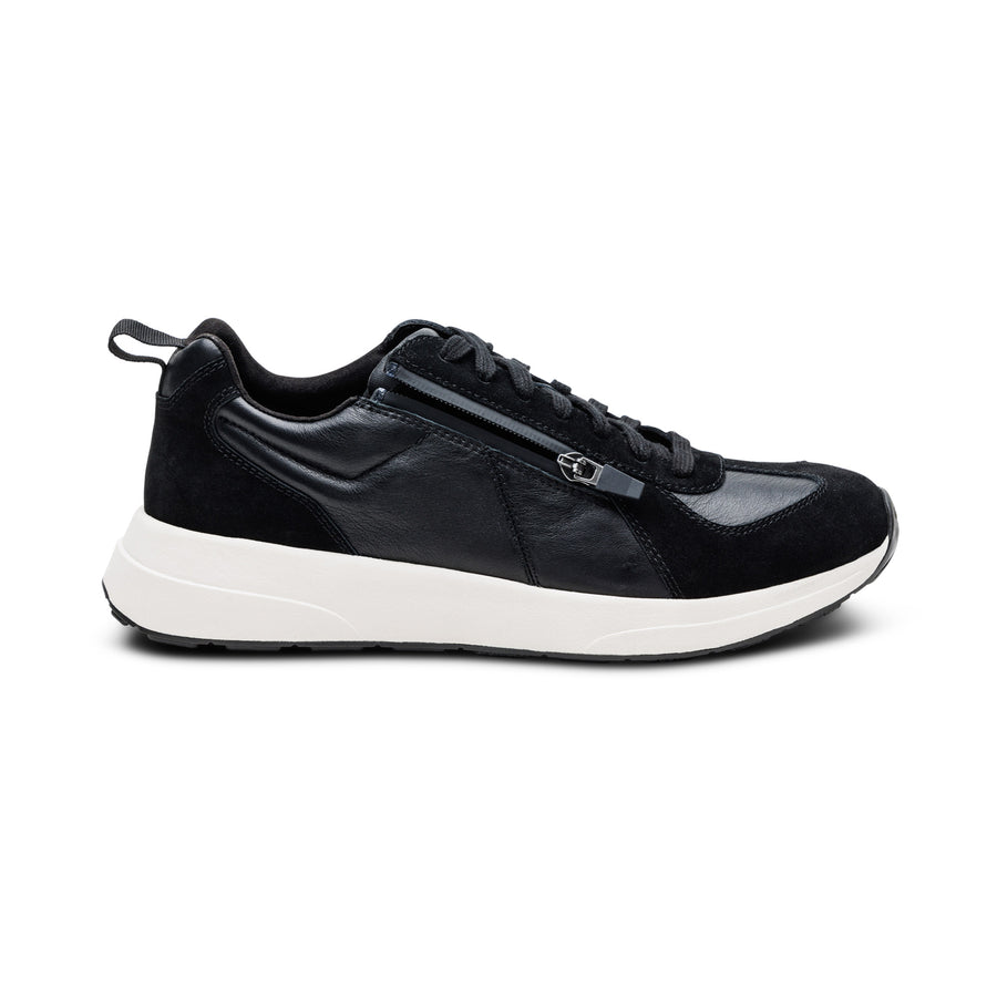 Aetrex Miles Lace Up Black