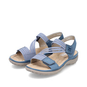 Rieker Franja 70 (64870-14) Royal /Jeans-Weiss