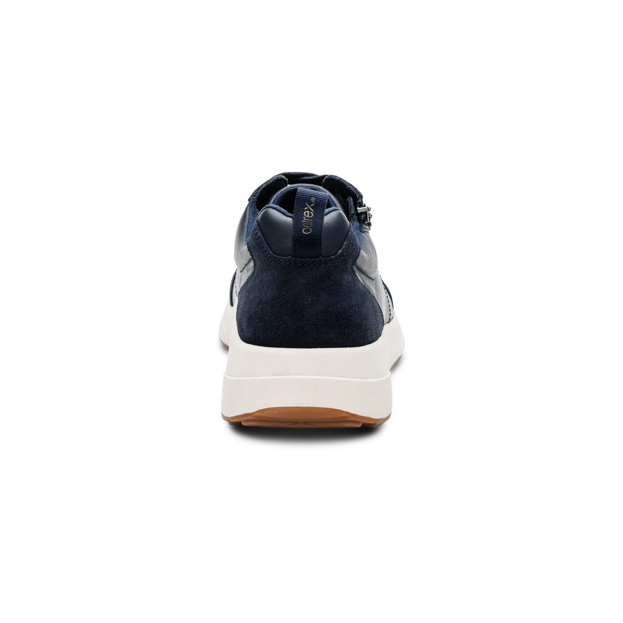 Aetrex Miles Lace Up Navy