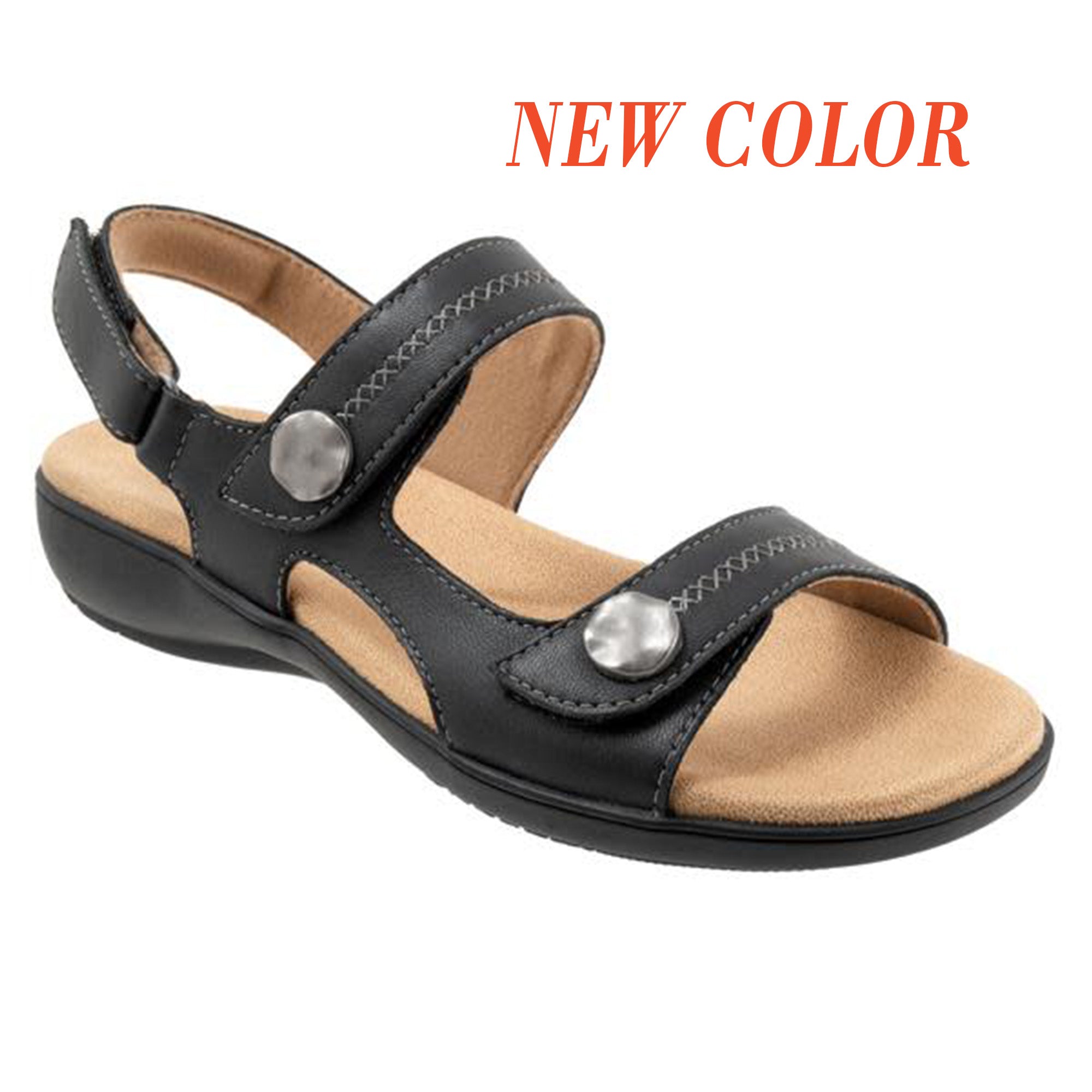 Trotters Romi Stitch Black