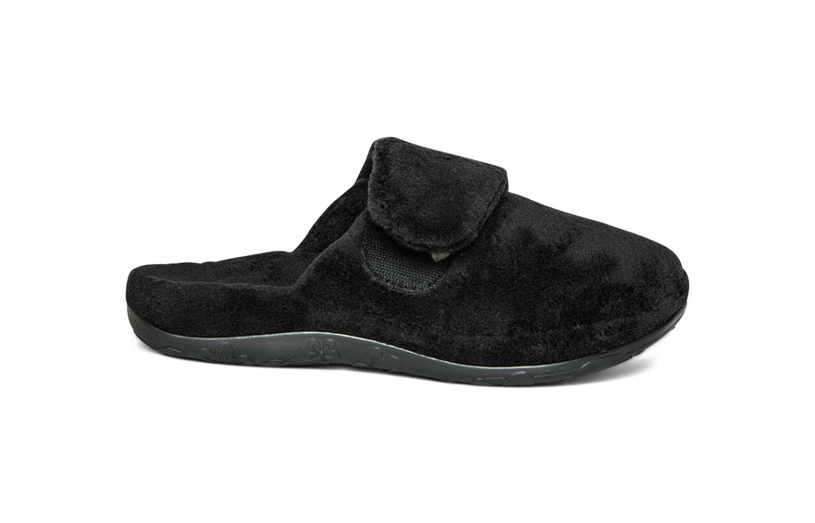 Aetrex Mandy Closed Toe Slipper Black