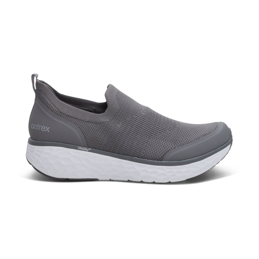 Aetrex Dash Slip On Grey