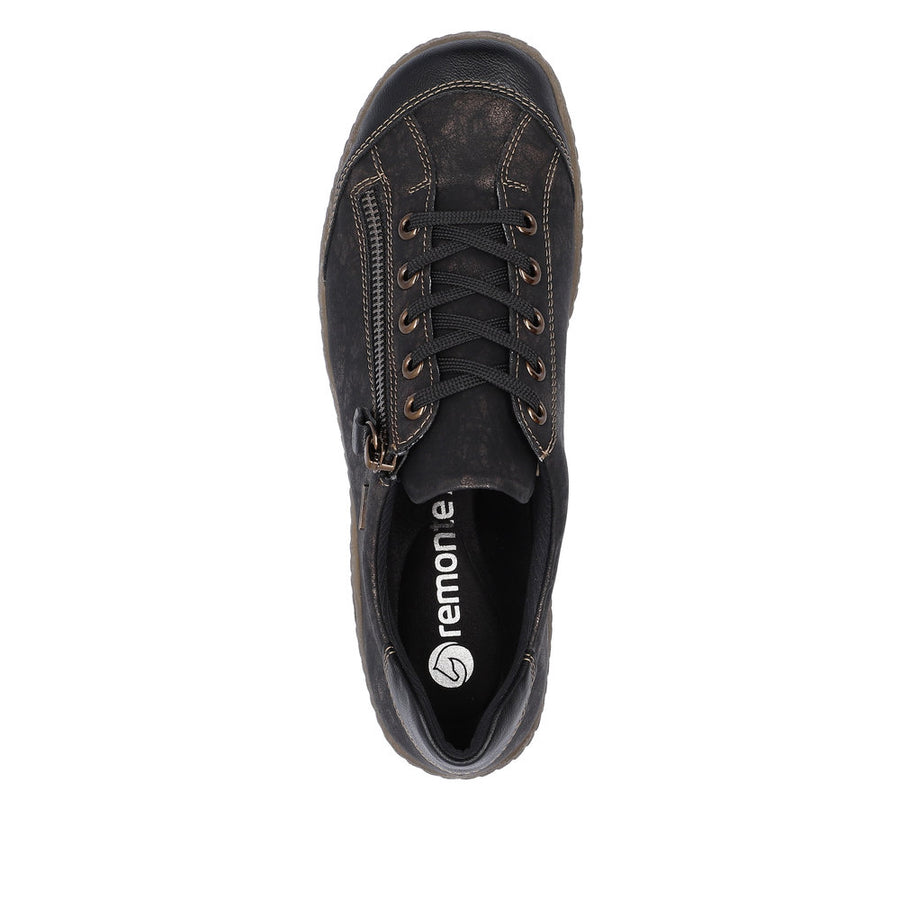 Remonte Liv 02 Schwarz/Schawarz-Ant  ( R1402-07)