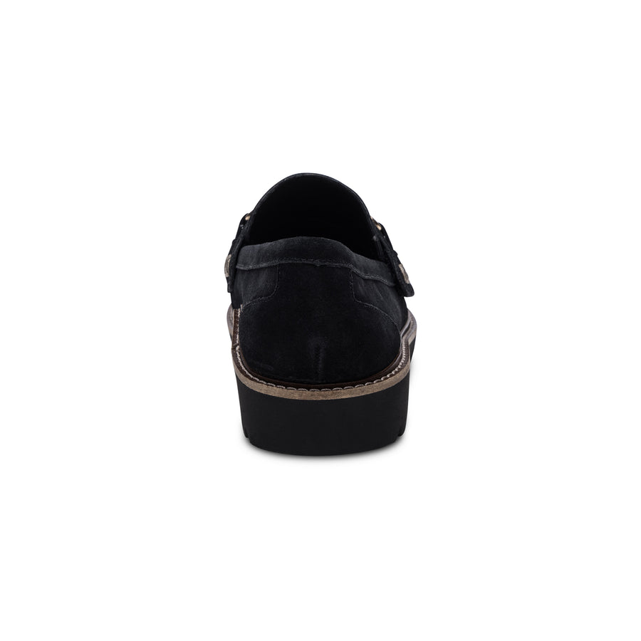 Aetrex Collette Loafer Black Suede