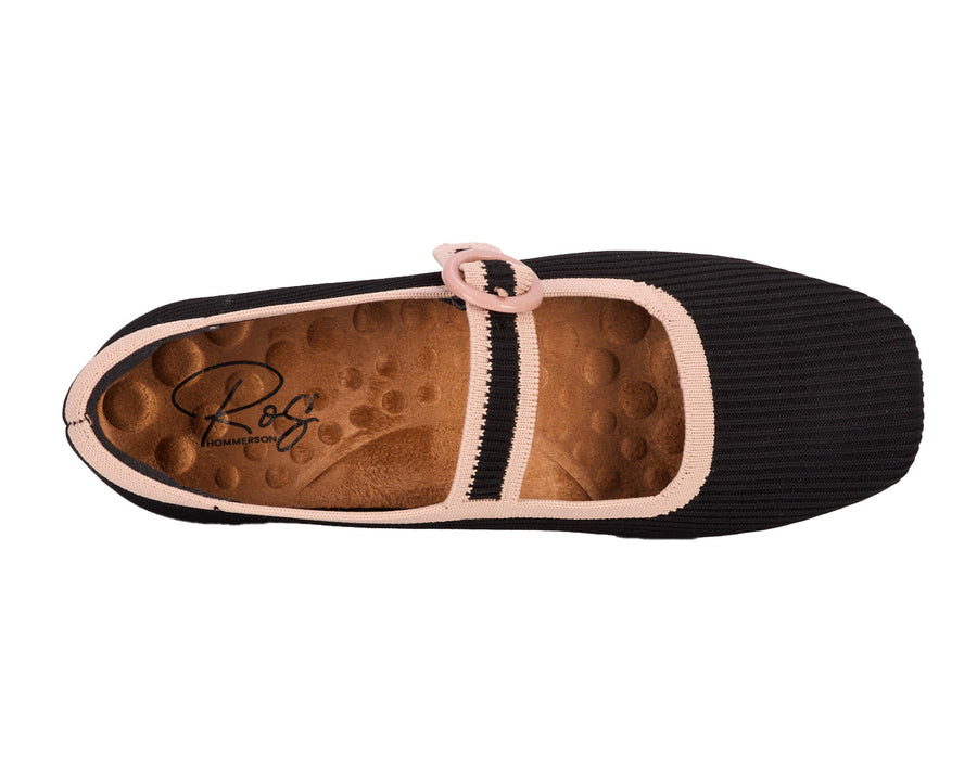 Ros Hommerson Naomi Black/Taupe Knit