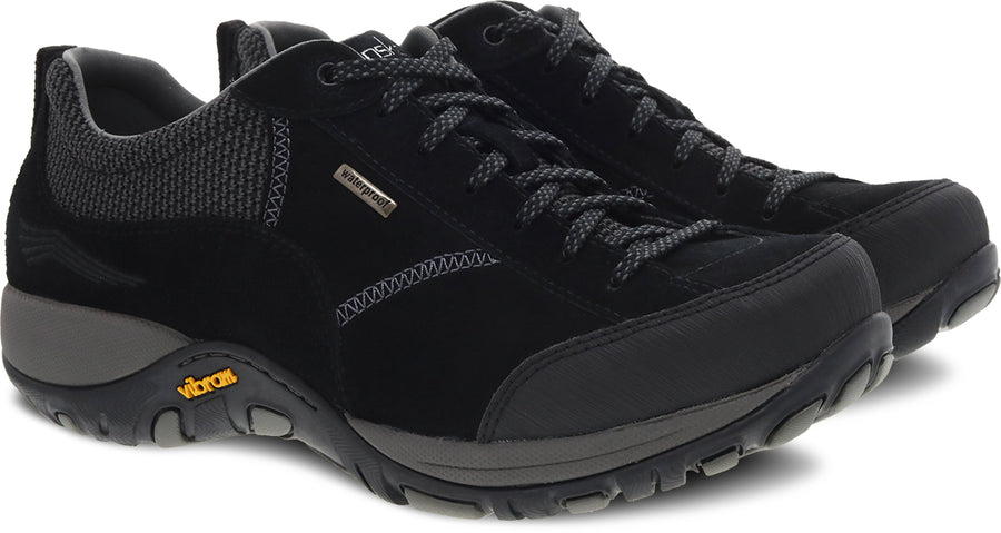 Dansko Paisley Black/Black Suede