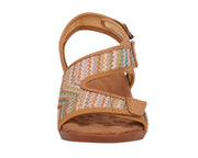 Ros Hommerson Kimmi Multi Raffia / Luggage Leather