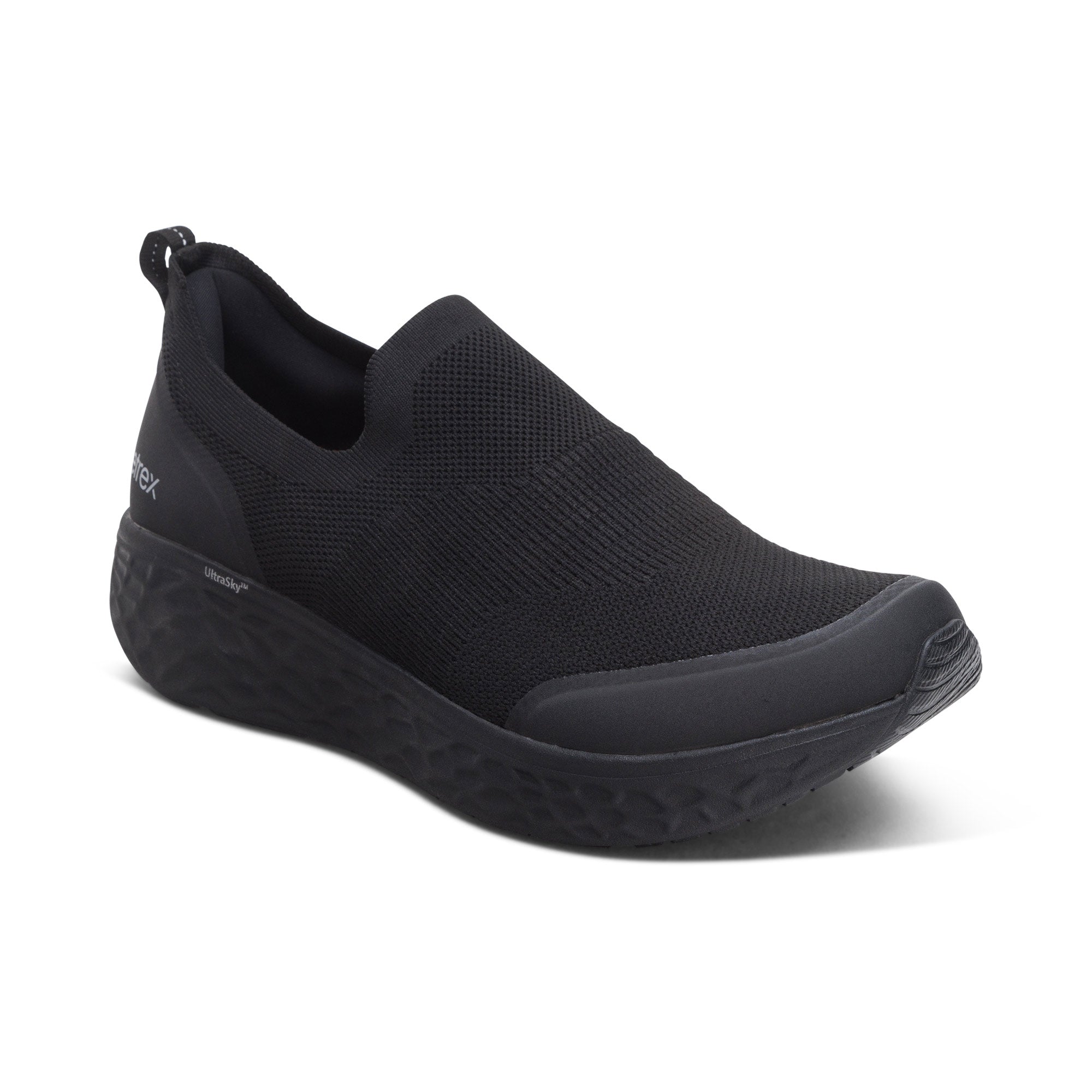 Aetrex Dash Slip On Black/Black