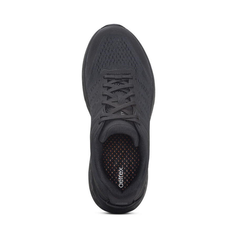 Aetrex Chase Arch Support Sneakers Black/Black