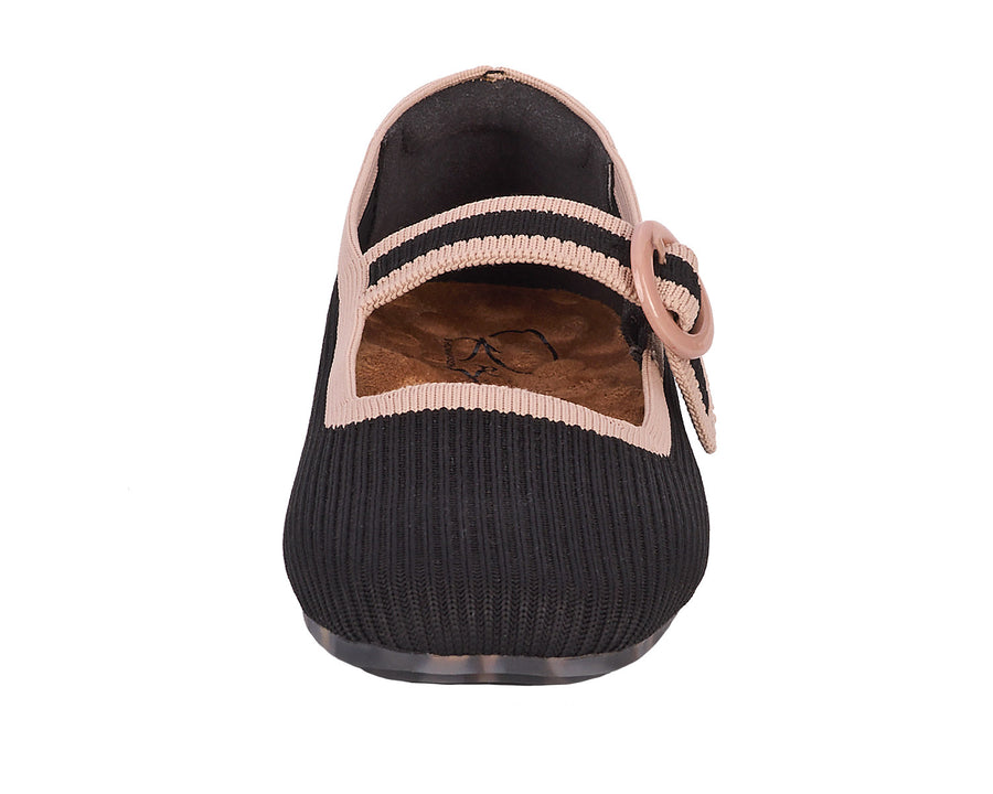 Ros Hommerson Naomi Black/Taupe Knit